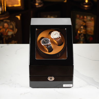 скринька для годинника з прозорою кришкою фото 1