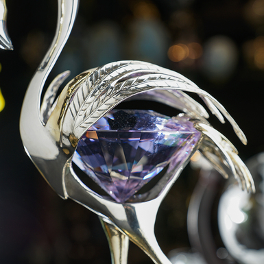 Stone in the middle of the statue photo