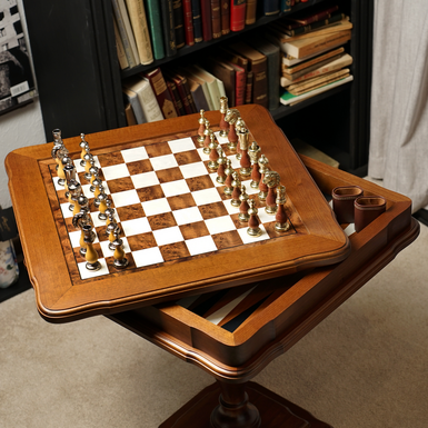 Chess on the board photo