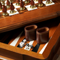 Box for chess pieces photo