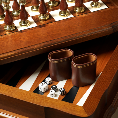 Box for chess pieces photo