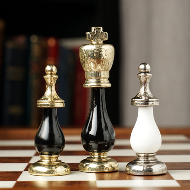 Patterns on gold and silver coating photo