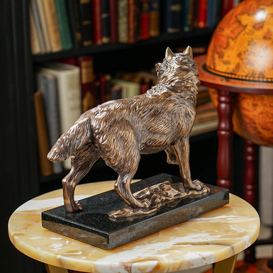 Sculpture in the interior photo