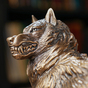 Bronze wolf photo