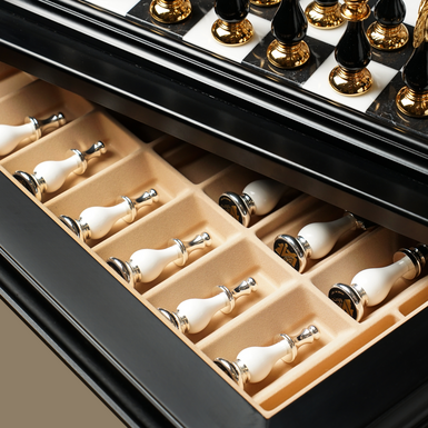 Блестящие шахматные фигурки фото