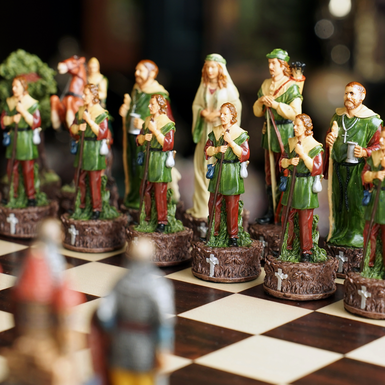 chess pieces photo