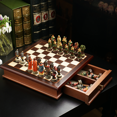 Chess on the board photo