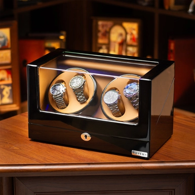 wow video Скринька для підзаводу 4-х годинників "Dante" від Asen