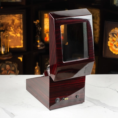 35_wow video Скринька для автопідзаведення двох годинників "Reference" від Asen