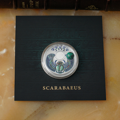 монета скарабей в упаковці фото 1