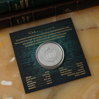 монета із сертифікатом фото 1