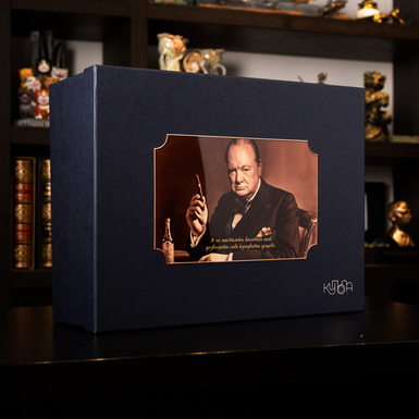 Подарочный набор для виски Черчилль и Тризуб фото 1