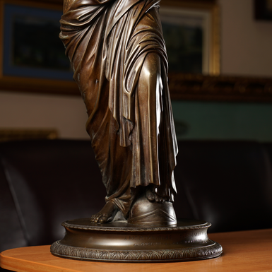 статуетка на підставці фото