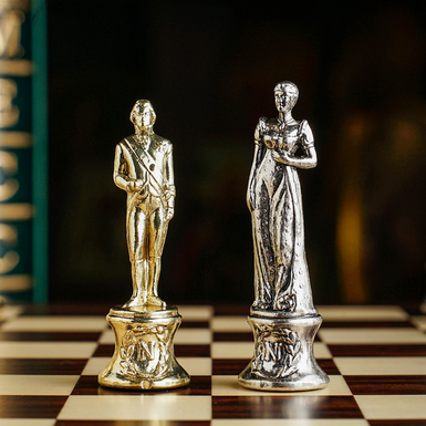 Chess on the board photo