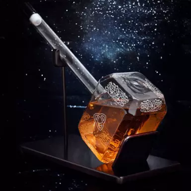 wow відео Графін для віскі "Mjolnir"