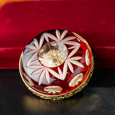 Хрустальное пресс-папье фото