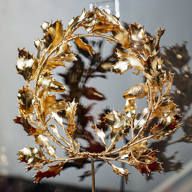 Золоченый элемент декора фото