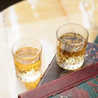 хрустальная пара рюмок фото 1