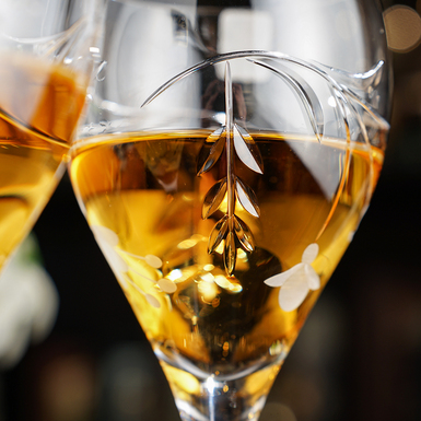 8a_Хрустальные бокалы с рисунком фото 1