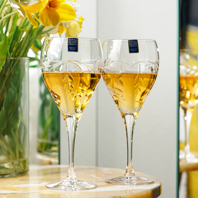 Хрустальные бокалы для белого вина от Royal Buckingham фото 1