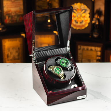 скринька для годинника з прозорою кришкою фото 1