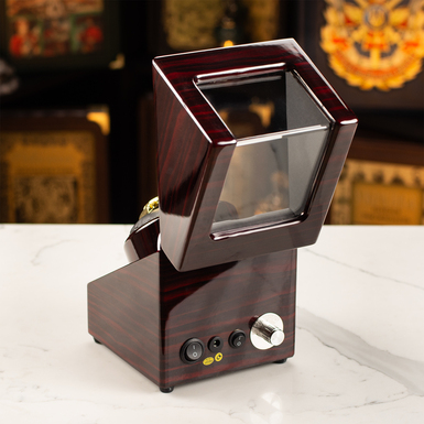 скринька для годинника з прозорою кришкою фото 1