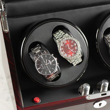 шкатулка для часов с прозрачной крышкой фото 1