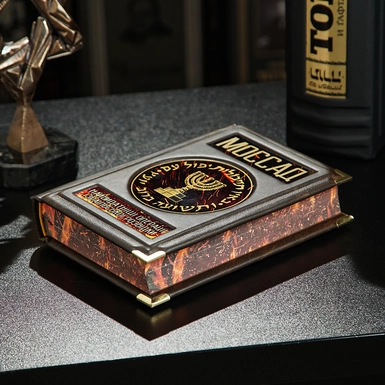 wow video Книга в шкіряній палітурці "Моссад. Найвидатніші операції ізраїльської розвідки" 1