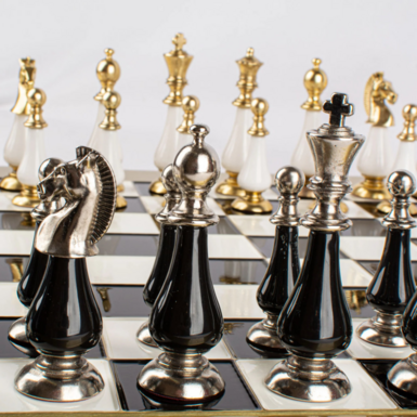 Handmade chess set photo