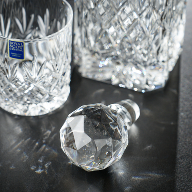 кришталева пробка для декантера фото 1