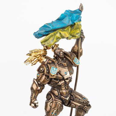 статуэтка с украинским флагом фото 2