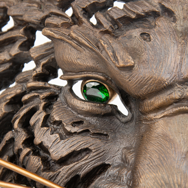 очей тигра з фіаніту фото 1