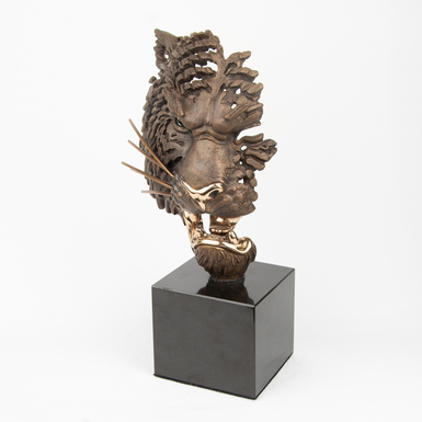 Бронзова Маска тигра фото 1