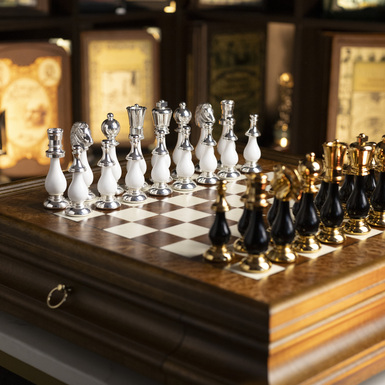 шахматы итальянского производства фото