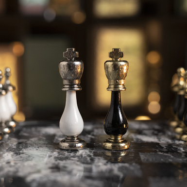 Chess on the board photo