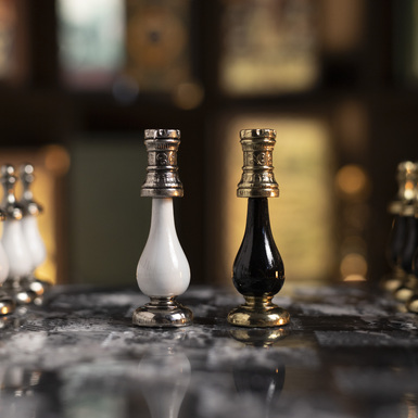 chess set italian production photo