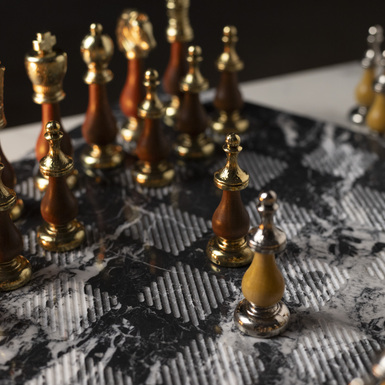 large chessboard photo