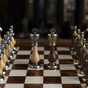 Шахматный набор в интерьере фото