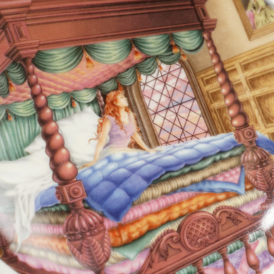 тарелка с росписью фото