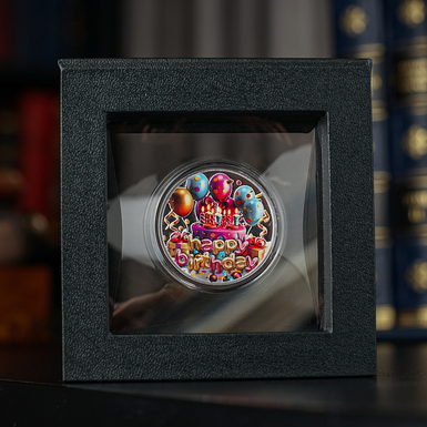 29_подарочная монета на день рождения фото 1