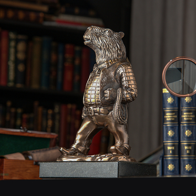 Bronze decorative element photo