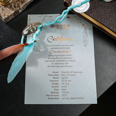 ad_Серебряная монета 500 франков с сертификатом фото 1