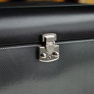 кожаный кейс с замком фото 1