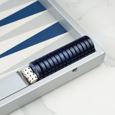 купити нарди блакитного кольору ручної роботи фото 1