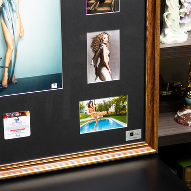 автограф на фотографії фото