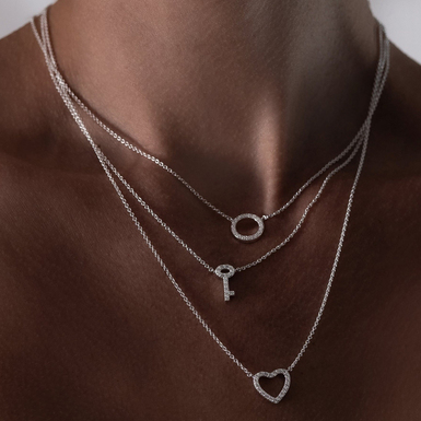 Колье из серебра "Ключик" от Skultuna фото 2