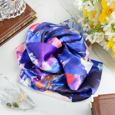 купити хустку з натурального шовку фото 1