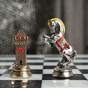 Knight and pawn photo