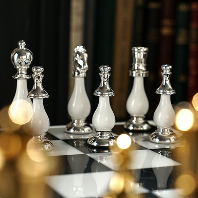 Chess on the board photo