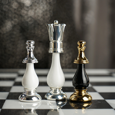 Detailed figures on the board photo